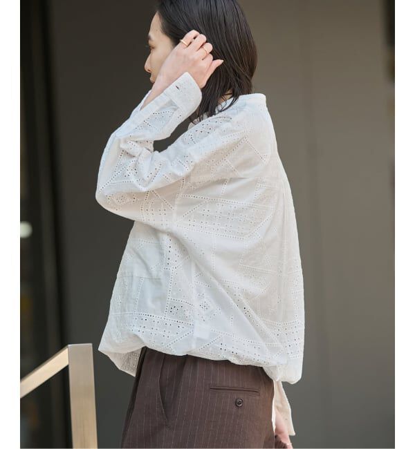 JOURNAL STANDARD「《追加2》コットンキカレーススキッパーシャツ」|シャツ・ブラウス|