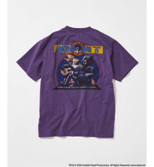 JOURNAL STANDARD「《予約》Greatful Dead / グレイトフルデッド 別注 プリントTシャツ」|Tシャツ・カットソー|