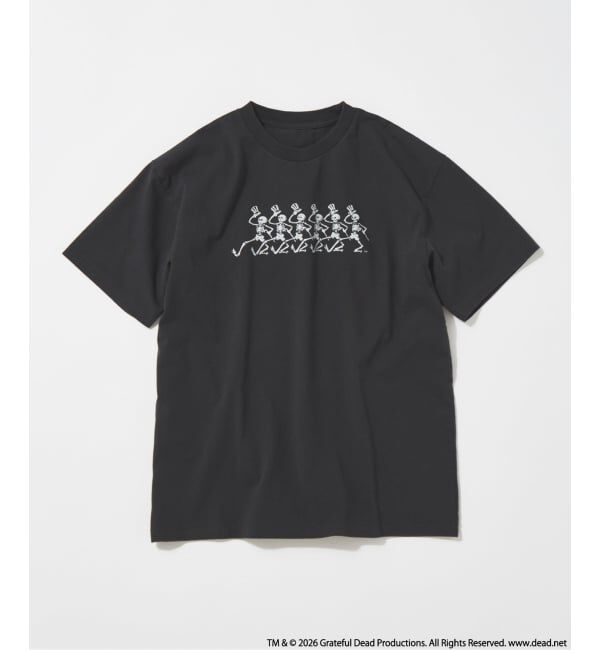JOURNAL STANDARD「《予約》Greatful Dead / グレイトフルデッド 別注 プリントTシャツ」|Tシャツ・カットソー|ブラック B