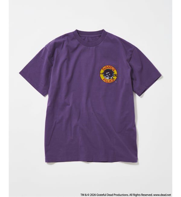 JOURNAL STANDARD「《予約》Greatful Dead / グレイトフルデッド 別注 プリントTシャツ」|Tシャツ・カットソー|パープル