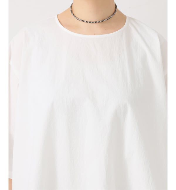 journal standard luxe「《予約》タイプワッシャー ラウンドフレアーシャツ」|シャツ・ブラウス|