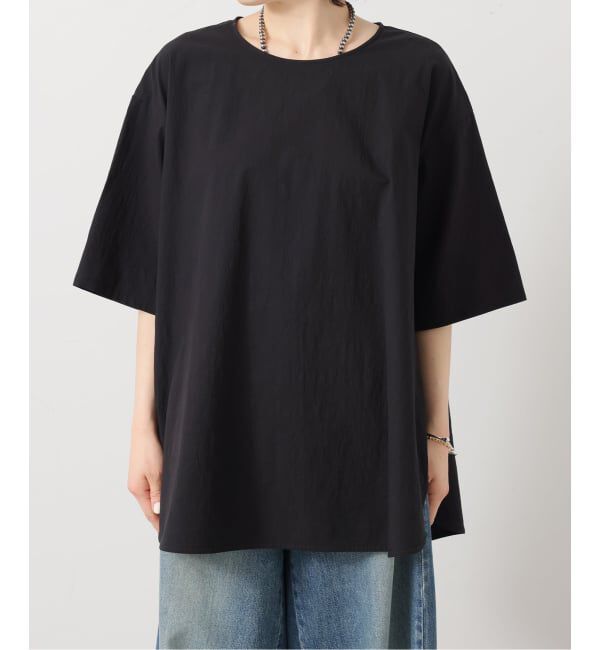 journal standard luxe「《予約》タイプワッシャー ラウンドフレアーシャツ」|シャツ・ブラウス|