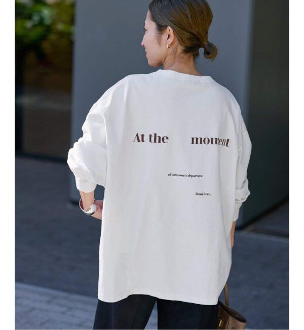 FRAMeWORK「≪WEB限定追加≫【haru&times;FRAMeWORK】ロゴロンT3」|Tシャツ・カットソー|