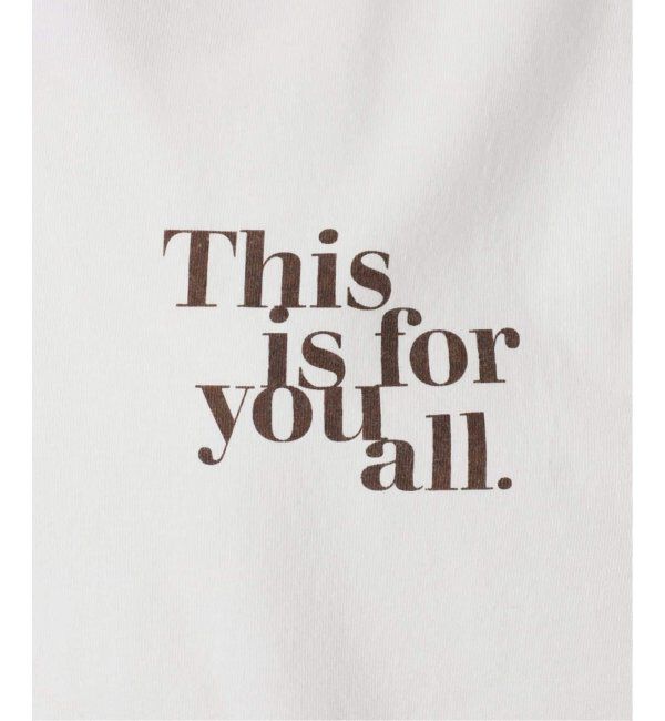 FRAMeWORK「≪WEB限定追加≫【haru&times;FRAMeWORK】ロゴロンT3」|Tシャツ・カットソー|