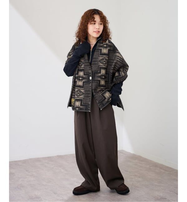 FRAMeWORK「≪追加/ 手洗い可≫TWギャバリラックスパンツ 2」|スラックス|