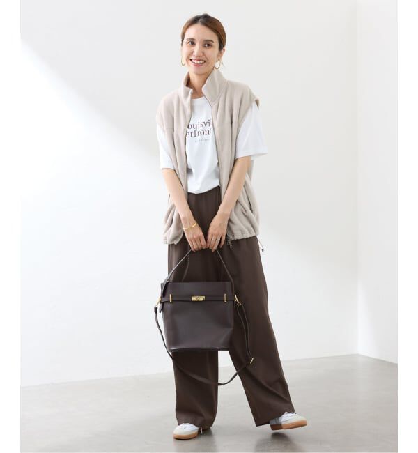 FRAMeWORK「≪追加/ 手洗い可≫TWギャバリラックスパンツ 2」|スラックス|