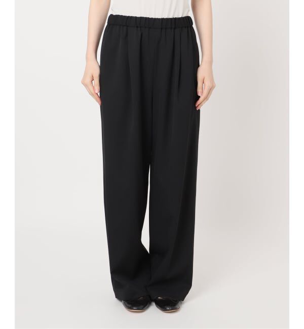 FRAMeWORK「≪追加/ 手洗い可≫TWギャバリラックスパンツ 2」|スラックス|