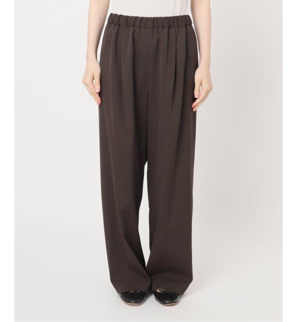 FRAMeWORK「≪追加/ 手洗い可≫TWギャバリラックスパンツ 2」|スラックス|