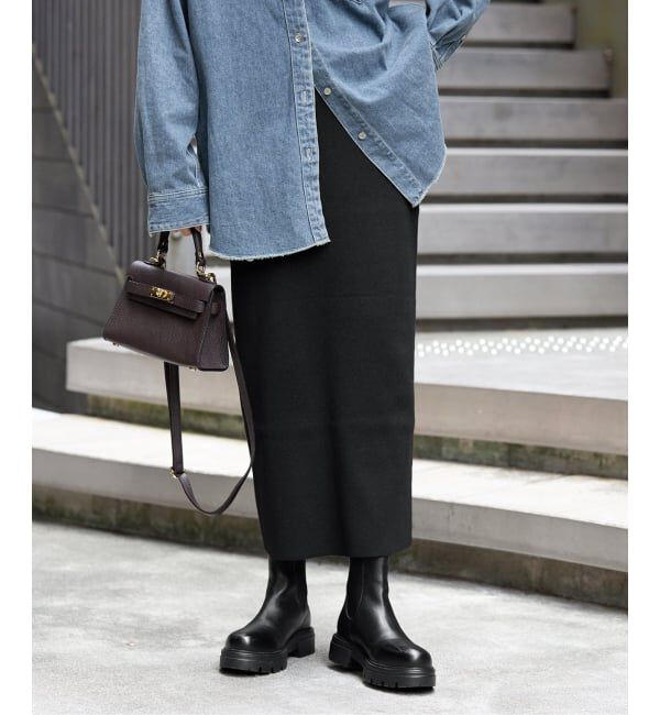 FRAMeWORK「≪追加≫総針タイトスカート 2」|スカート|