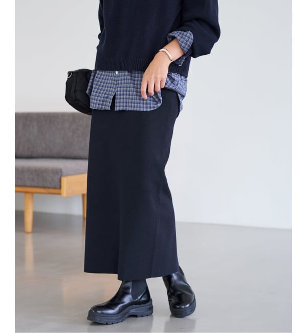 FRAMeWORK「≪追加≫総針タイトスカート 2」|スカート|