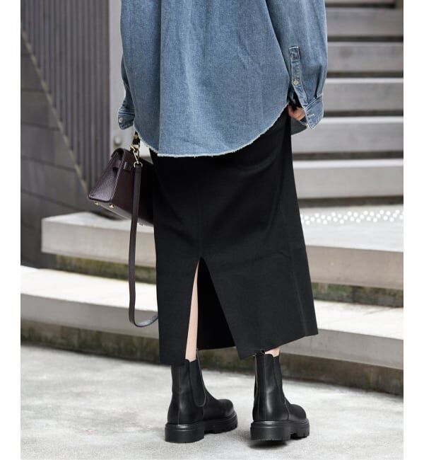 FRAMeWORK「≪追加≫総針タイトスカート 2」|スカート|