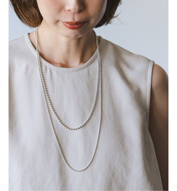 NOBLE「《追加6》in mood/インムード MULTIBALL CHAIN-necklace」|ネックレス|