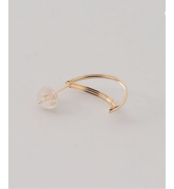 Lilas by Spick&Span「《WEB限定》リーフピアス K18（両耳）」|ピアス|