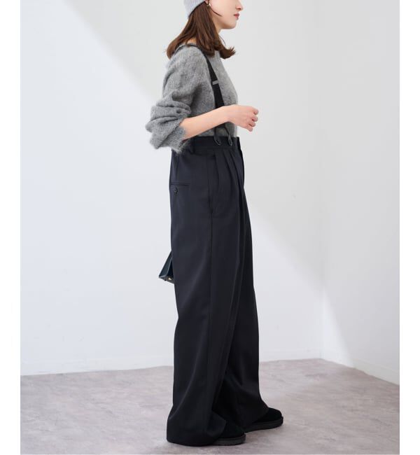 FRAMeWORK「SUSPENDERS パンツ」|スラックス|