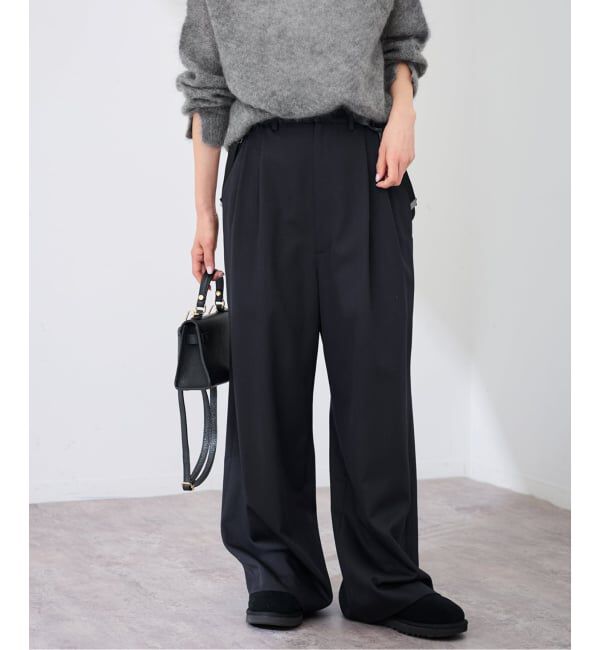 FRAMeWORK「SUSPENDERS パンツ」|スラックス|