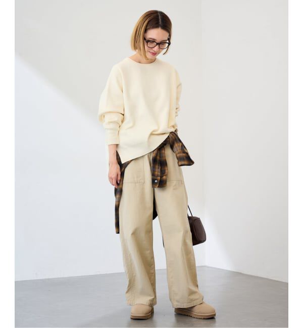 FRAMeWORK「≪追加≫ダブルジャガードプルオーバー」|ニット・セーター|