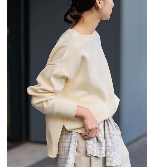 FRAMeWORK「≪追加≫ダブルジャガードプルオーバー」|ニット・セーター|