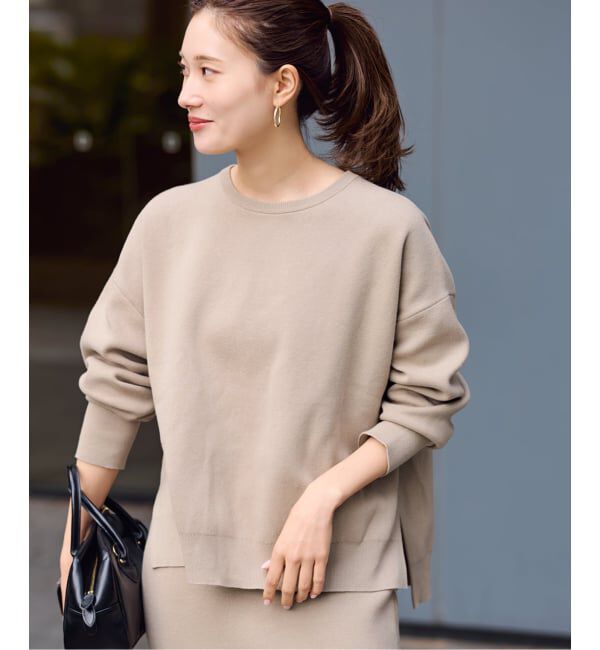 FRAMeWORK「≪追加≫ダブルジャガードプルオーバー」|ニット・セーター|