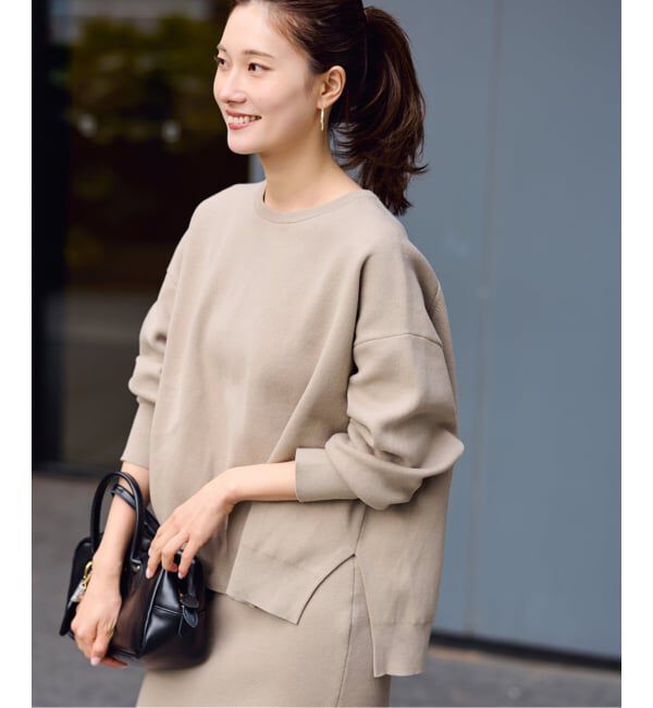 FRAMeWORK「≪追加≫ダブルジャガードプルオーバー」|ニット・セーター|