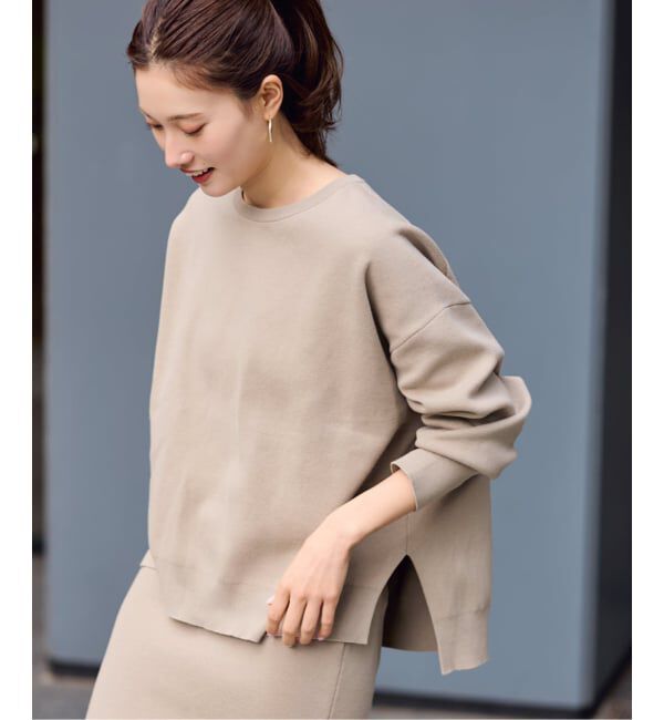 FRAMeWORK「≪追加≫ダブルジャガードプルオーバー」|ニット・セーター|