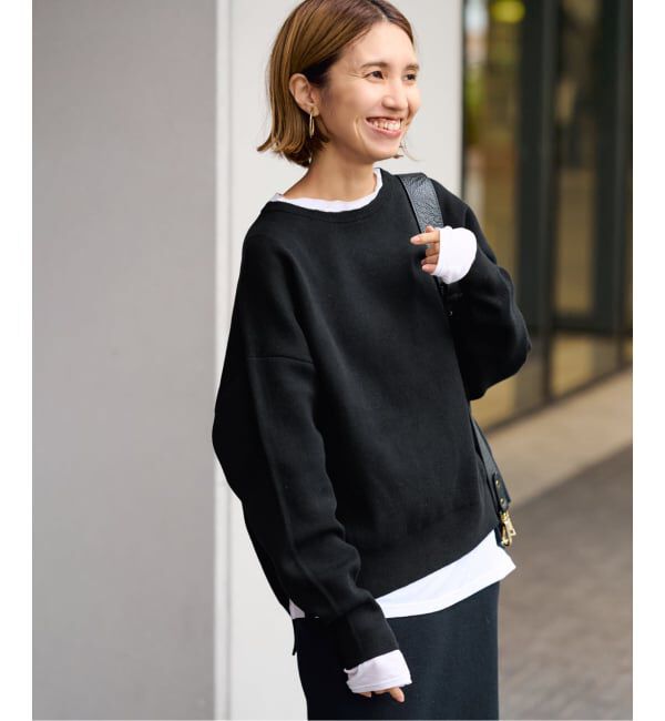 FRAMeWORK「≪追加≫ダブルジャガードプルオーバー」|ニット・セーター|