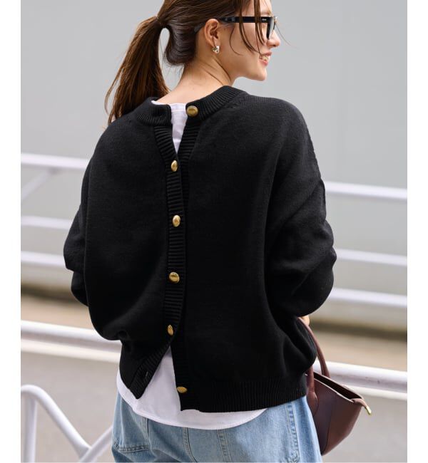 FRAMeWORK「≪WEB限定追加≫メタルボタン2WAYカーディガン 2」|カーディガン|