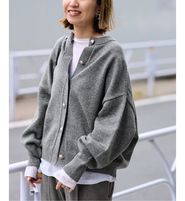 FRAMeWORK「≪WEB限定追加≫メタルボタン2WAYカーディガン 2」|カーディガン|