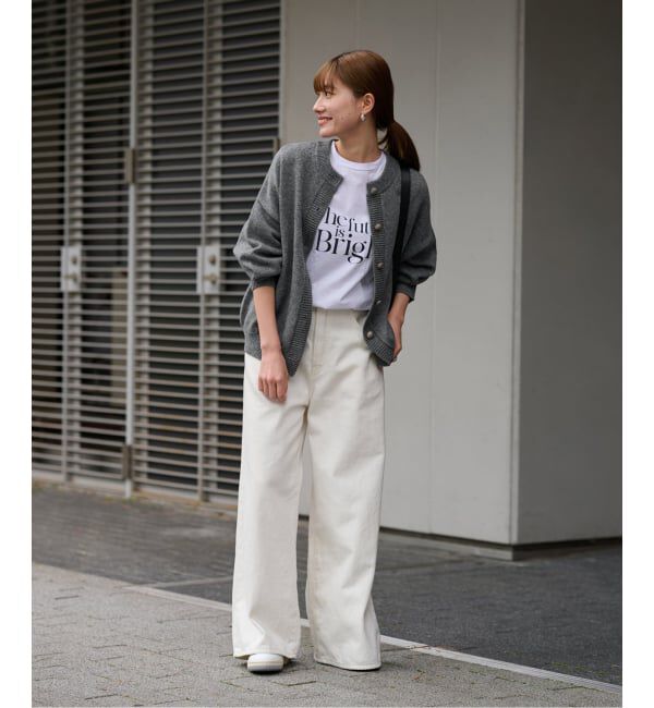 FRAMeWORK「≪WEB限定追加≫メタルボタン2WAYカーディガン 2」|カーディガン|