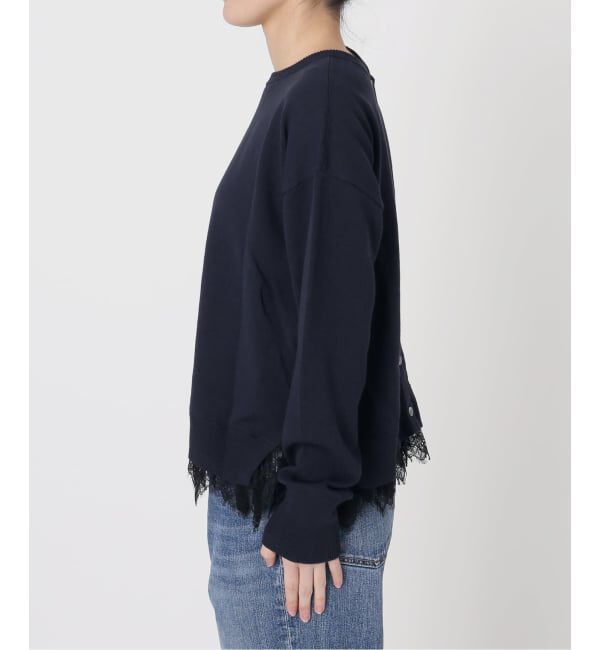 Spick and Span「レースドッキング2WAYカーディガン」|カーディガン|