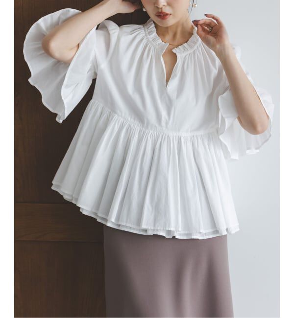 NOBLE「《NOBLE別注・予約》MARIHA/マリハ 星明かりのブラウス」|シャツ・ブラウス|