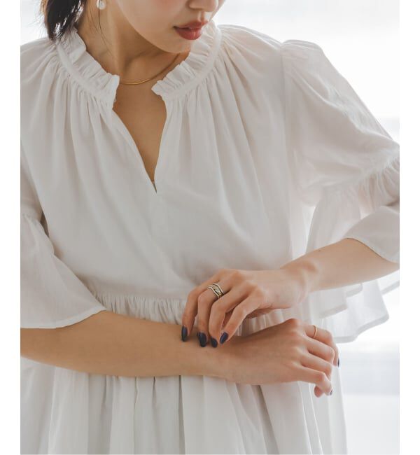 NOBLE「《NOBLE別注・予約》MARIHA/マリハ 星明かりのブラウス」|シャツ・ブラウス|