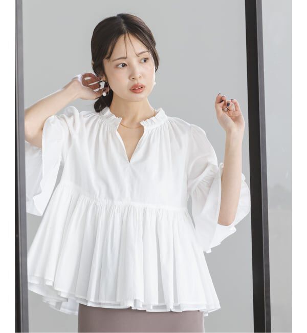 NOBLE「《NOBLE別注・予約》MARIHA/マリハ 星明かりのブラウス」|シャツ・ブラウス|