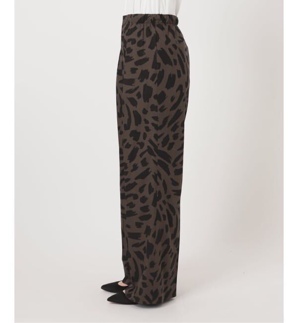 Spick and Span「《追加予約》アートレオパードタックイージーパンツ」|その他|