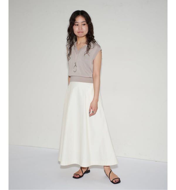 GRISE「《予約》MIDORI UEEDA&times;GRISEナローストラップフラットサンダル」|サンダル|