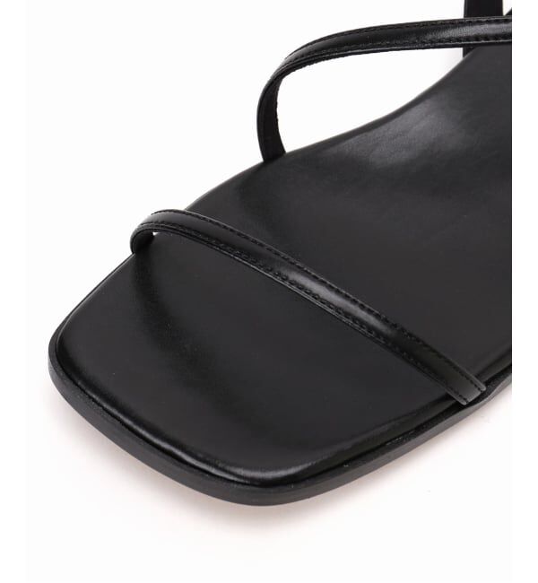 GRISE「《予約》MIDORI UEEDA&times;GRISEナローストラップフラットサンダル」|サンダル|