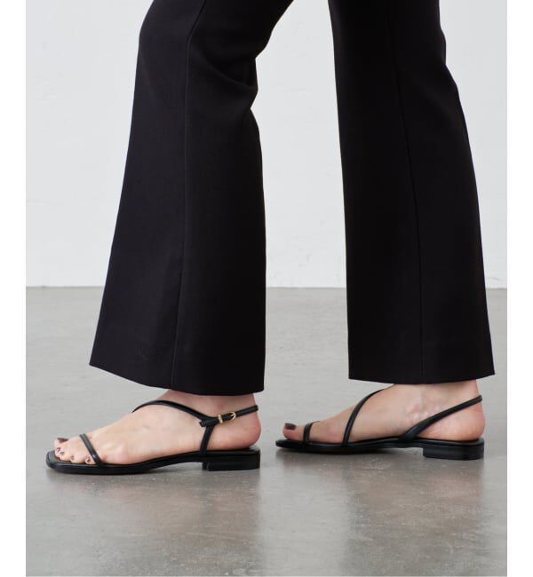 GRISE「《予約》MIDORI UEEDA&times;GRISEナローストラップフラットサンダル」|サンダル|