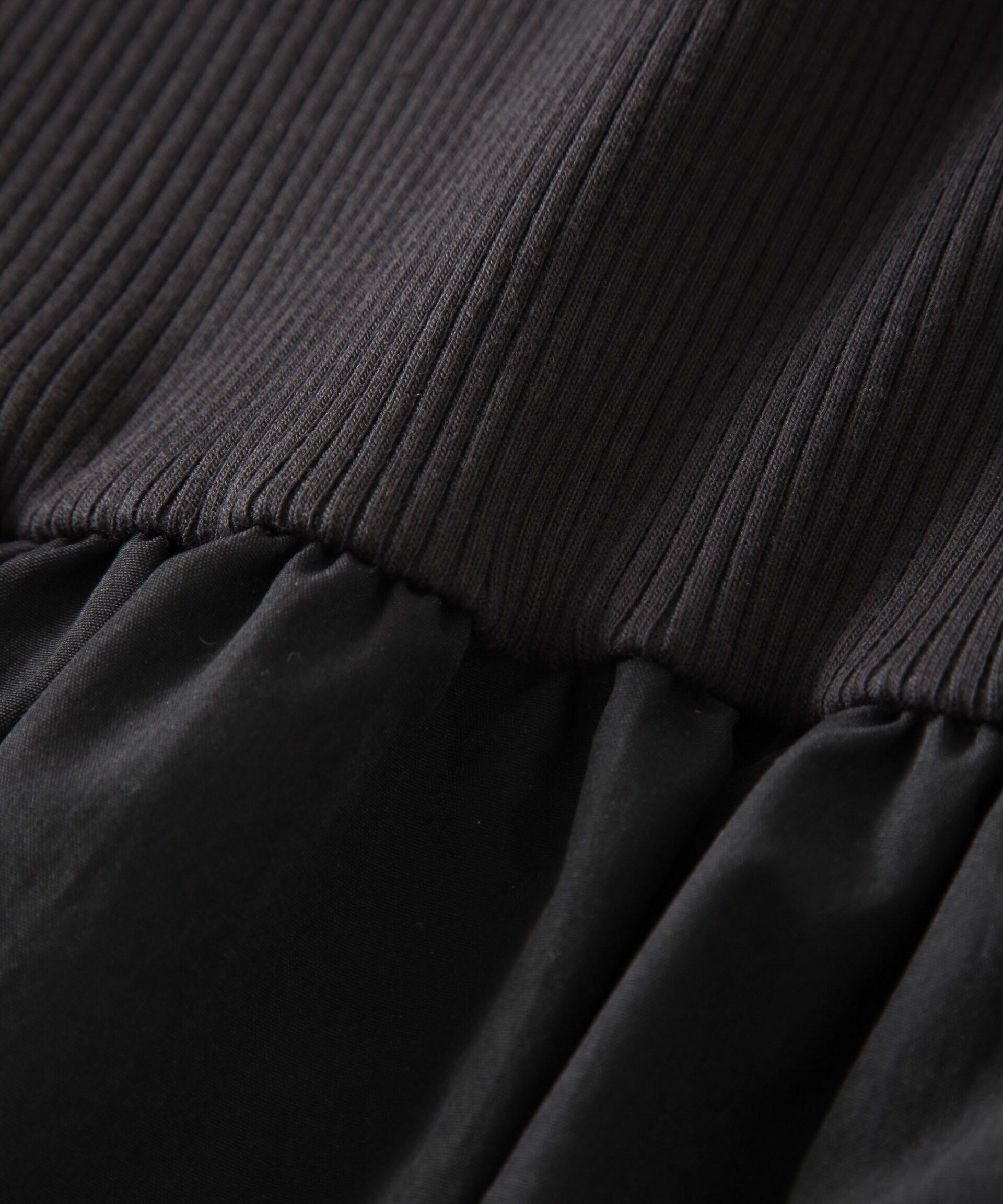 nano･universe「バルーン2WAYコンビワンピース」|ワンピース|