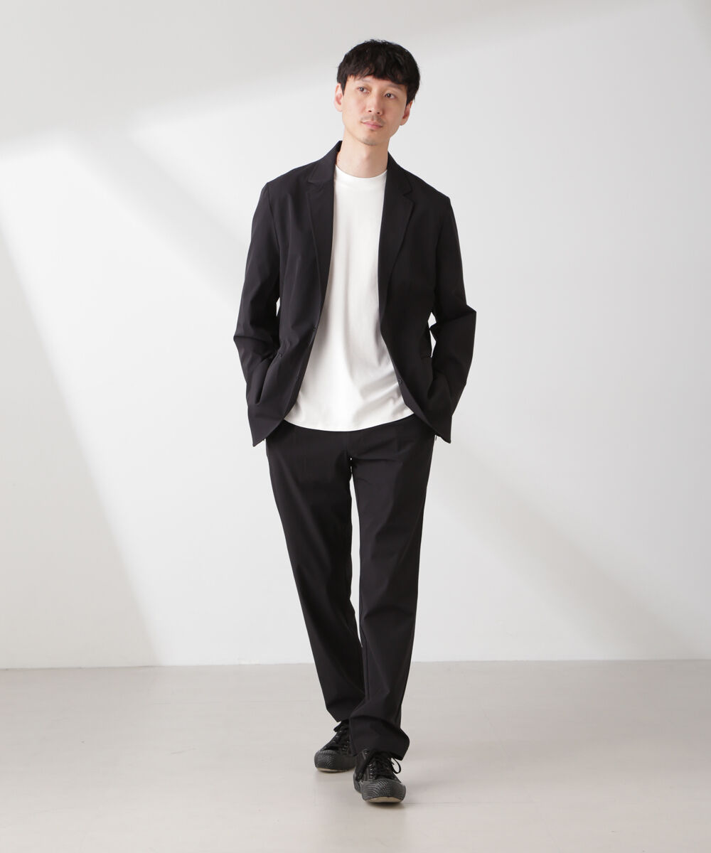 nano･universe「｢EVERLAST｣ テクニカルナイロンジャケット（セットアップ可）」|テーラードジャケット|