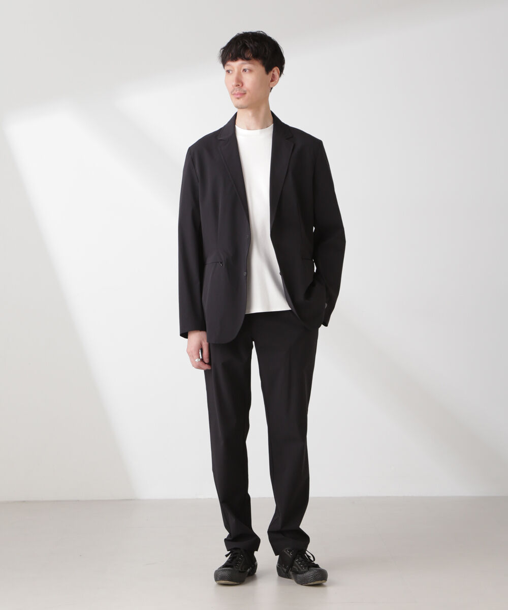 nano･universe「｢EVERLAST｣ テクニカルナイロンジャケット（セットアップ可）」|テーラードジャケット|