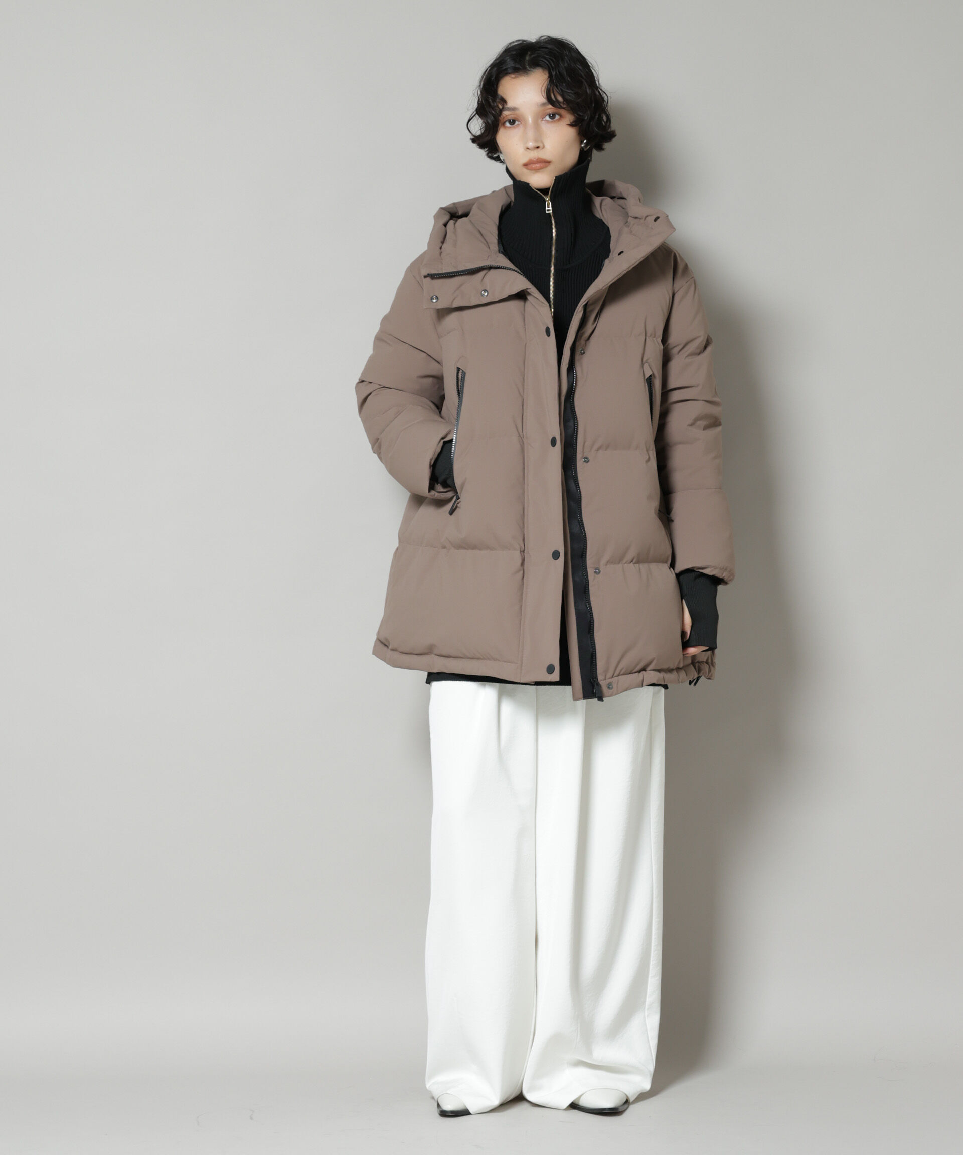 nano･universe「「西川ダウン(R)」ソロテックスAラインダウン」|ダウン|