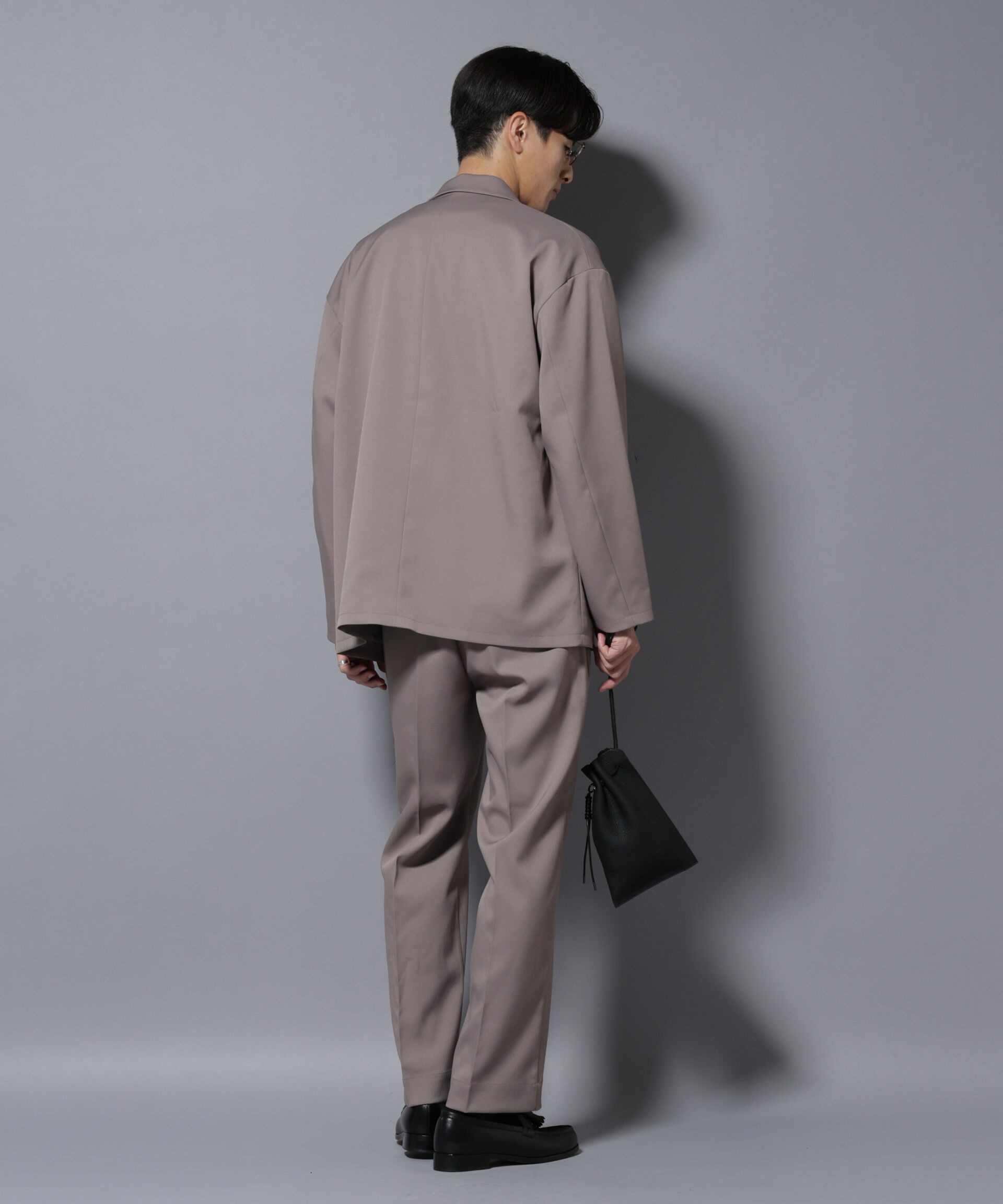 nano･universe「リラックスドロップジャケット(セットアップ可)」|テーラードジャケット|