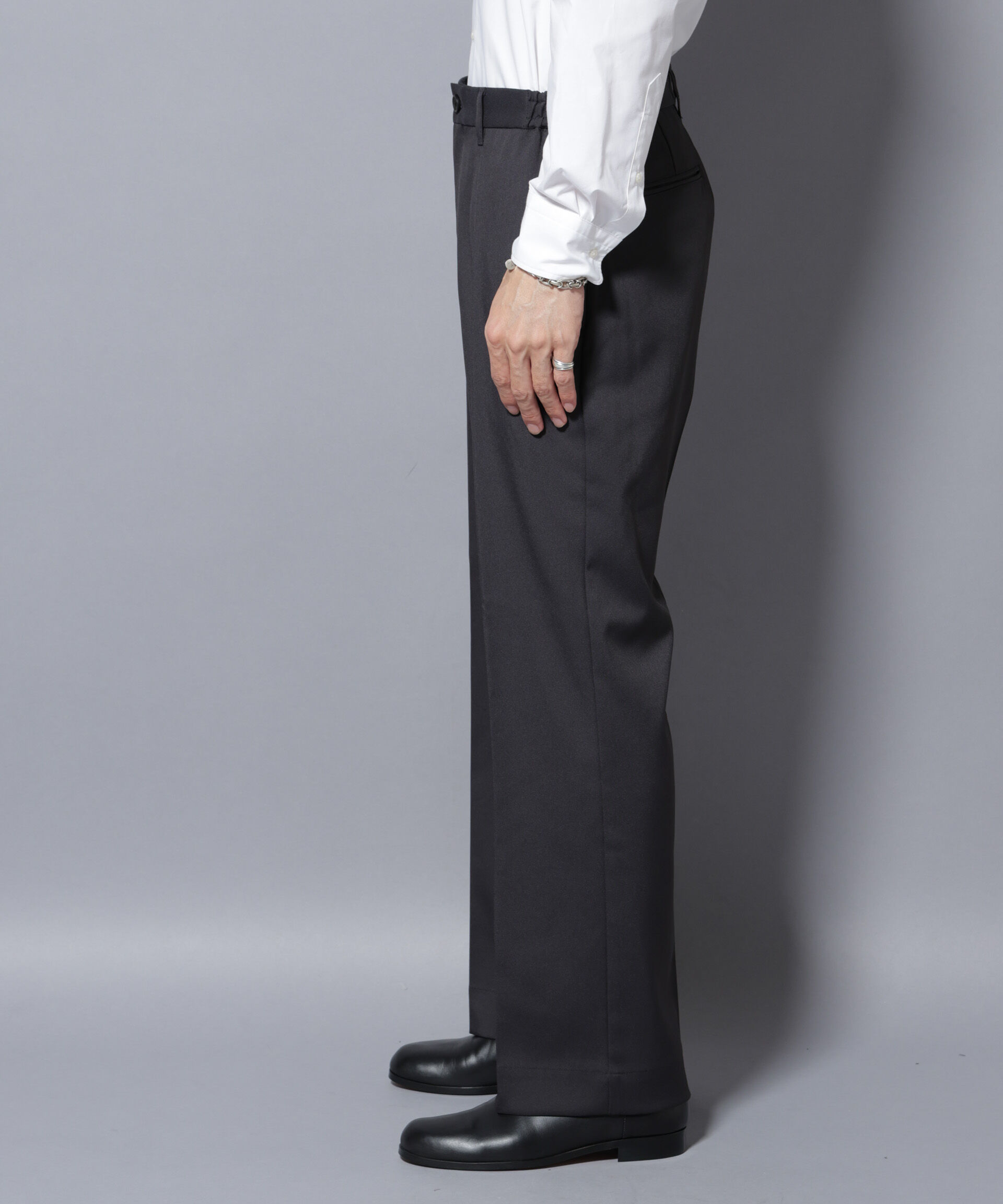 nano･universe「リラックスストレートスラックス（セットアップ可）」|チノ|