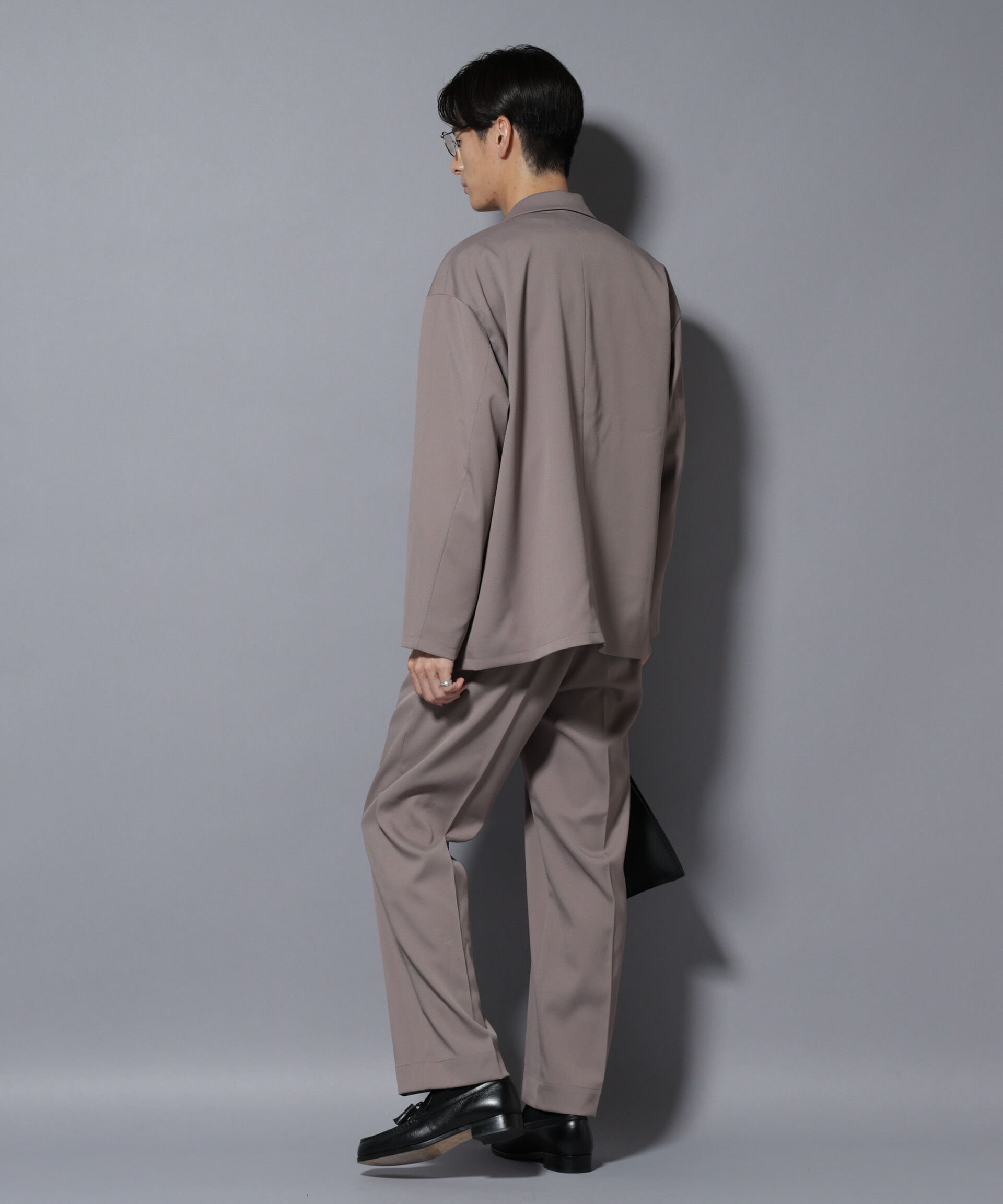 nano･universe「リラックスストレートスラックス（セットアップ可）」|チノ|