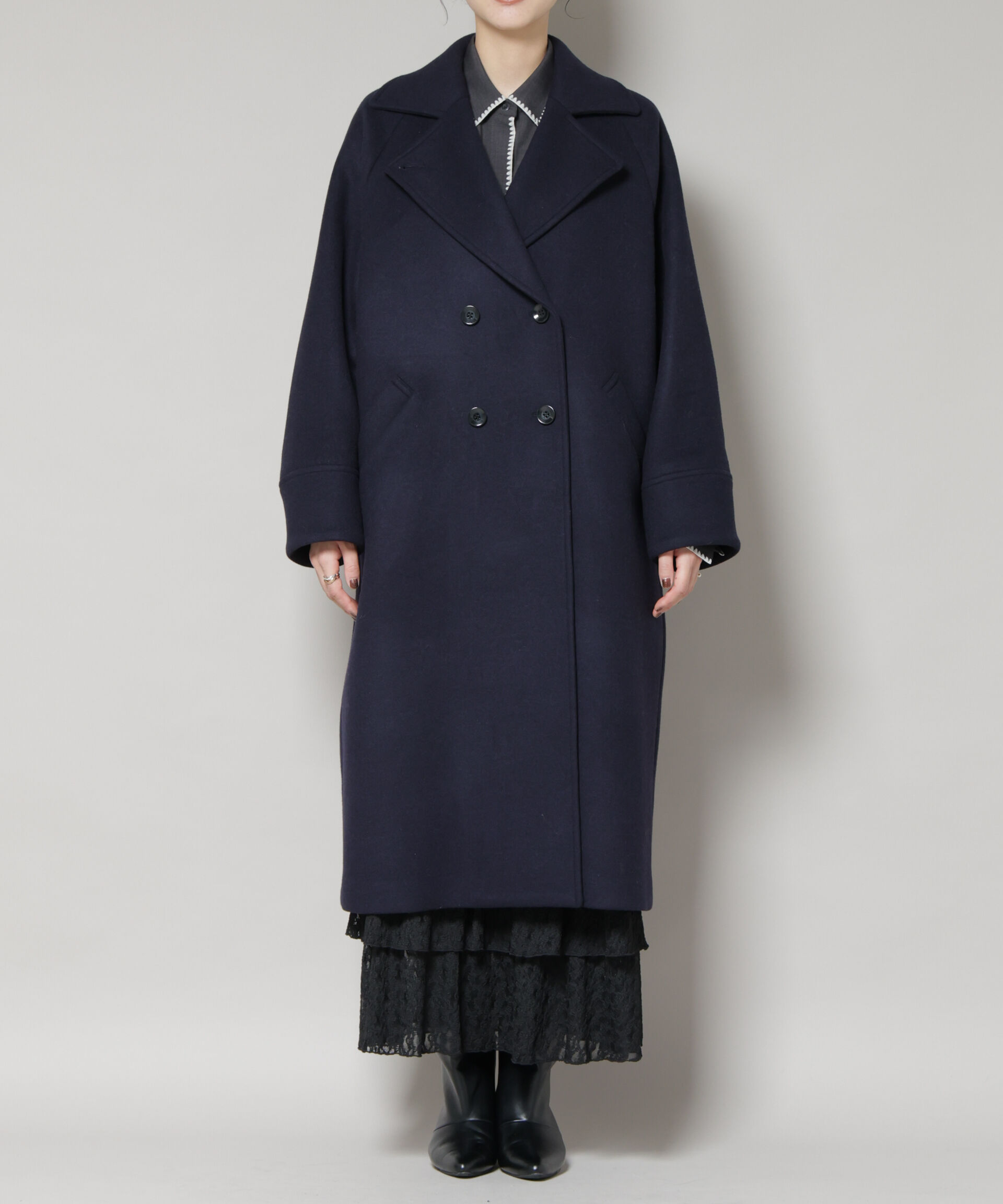 nano･universe「WooLoop コクーンダブルコート」|その他|