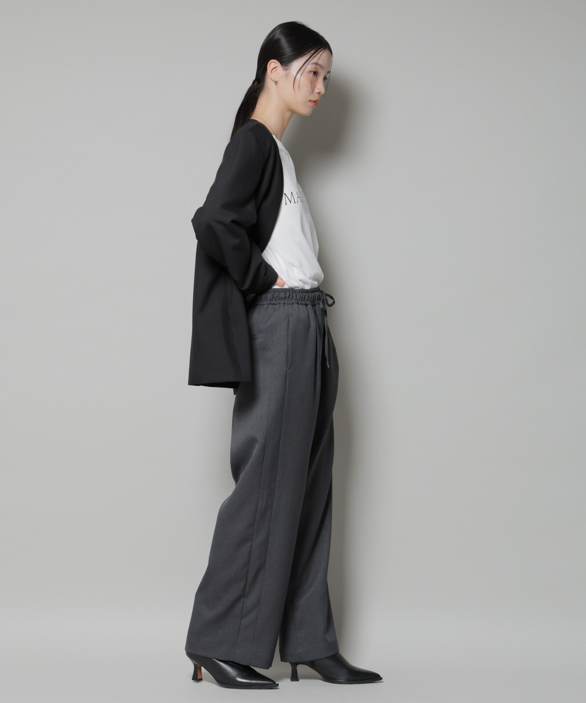 nano･universe「ｳｰﾙﾗｲｸﾎﾟﾘｴｽﾃﾙｻｲﾄﾞﾗｲﾝ切り替えﾄﾞﾛｽﾄﾊﾟﾝﾂ(」|チノ|