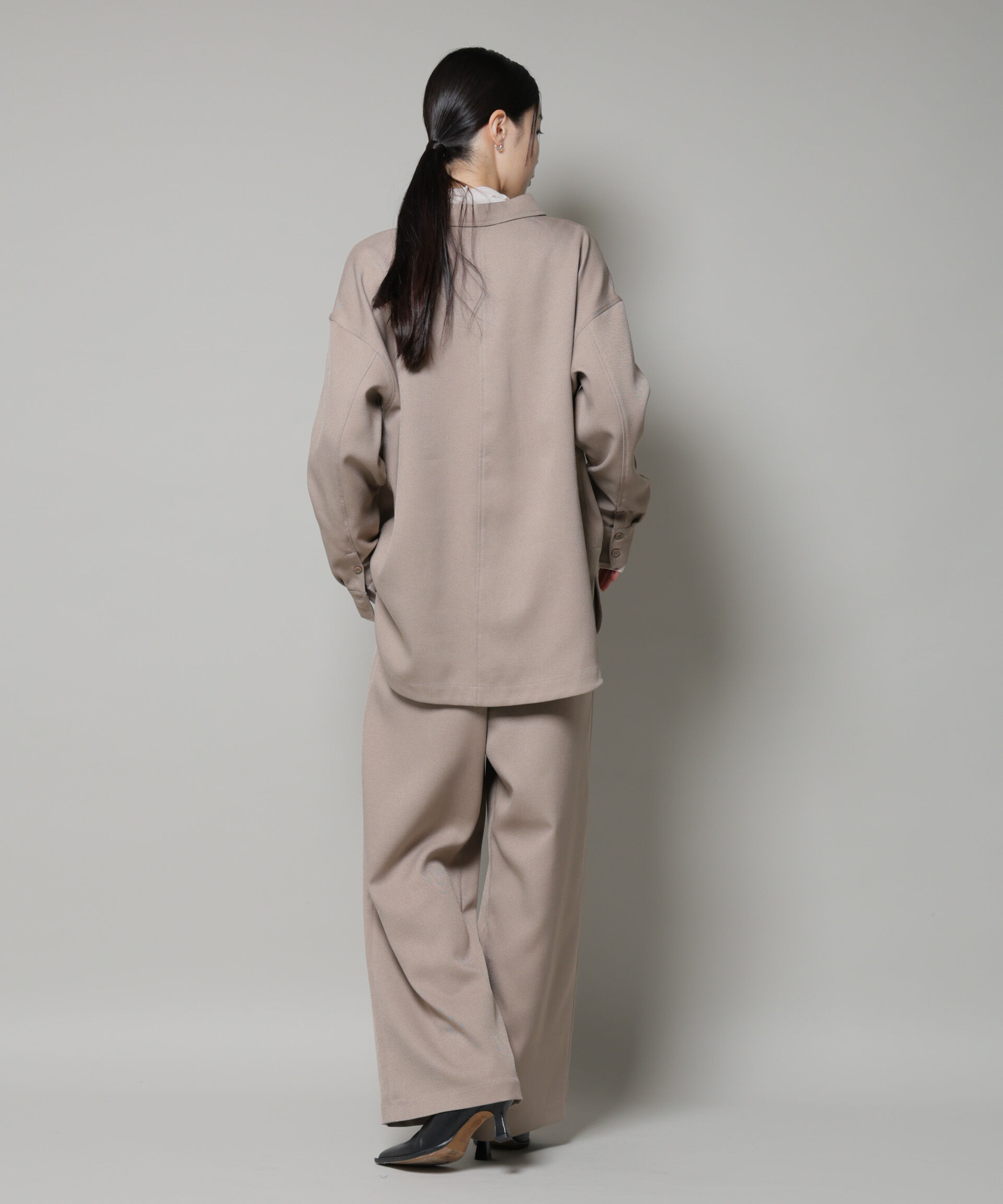 nano･universe「ｳｰﾙﾗｲｸﾎﾟﾘｴｽﾃﾙｻｲﾄﾞﾗｲﾝ切り替えﾄﾞﾛｽﾄﾊﾟﾝﾂ(」|チノ|