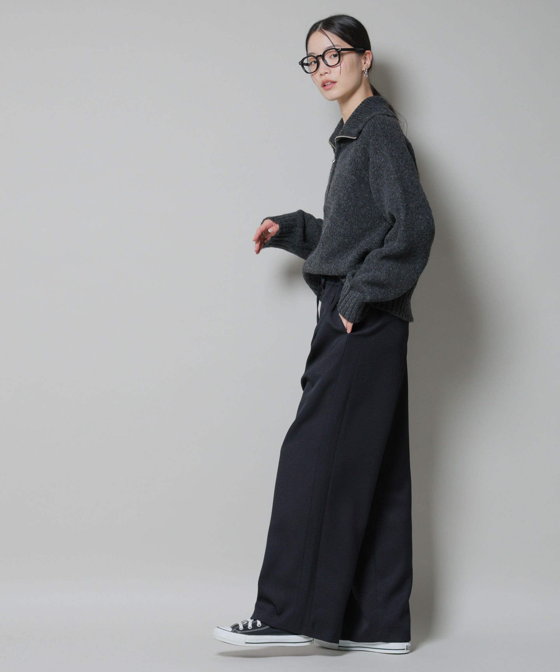 nano･universe「ｳｰﾙﾗｲｸﾎﾟﾘｴｽﾃﾙｻｲﾄﾞﾗｲﾝ切り替えﾄﾞﾛｽﾄﾊﾟﾝﾂ(」|チノ|