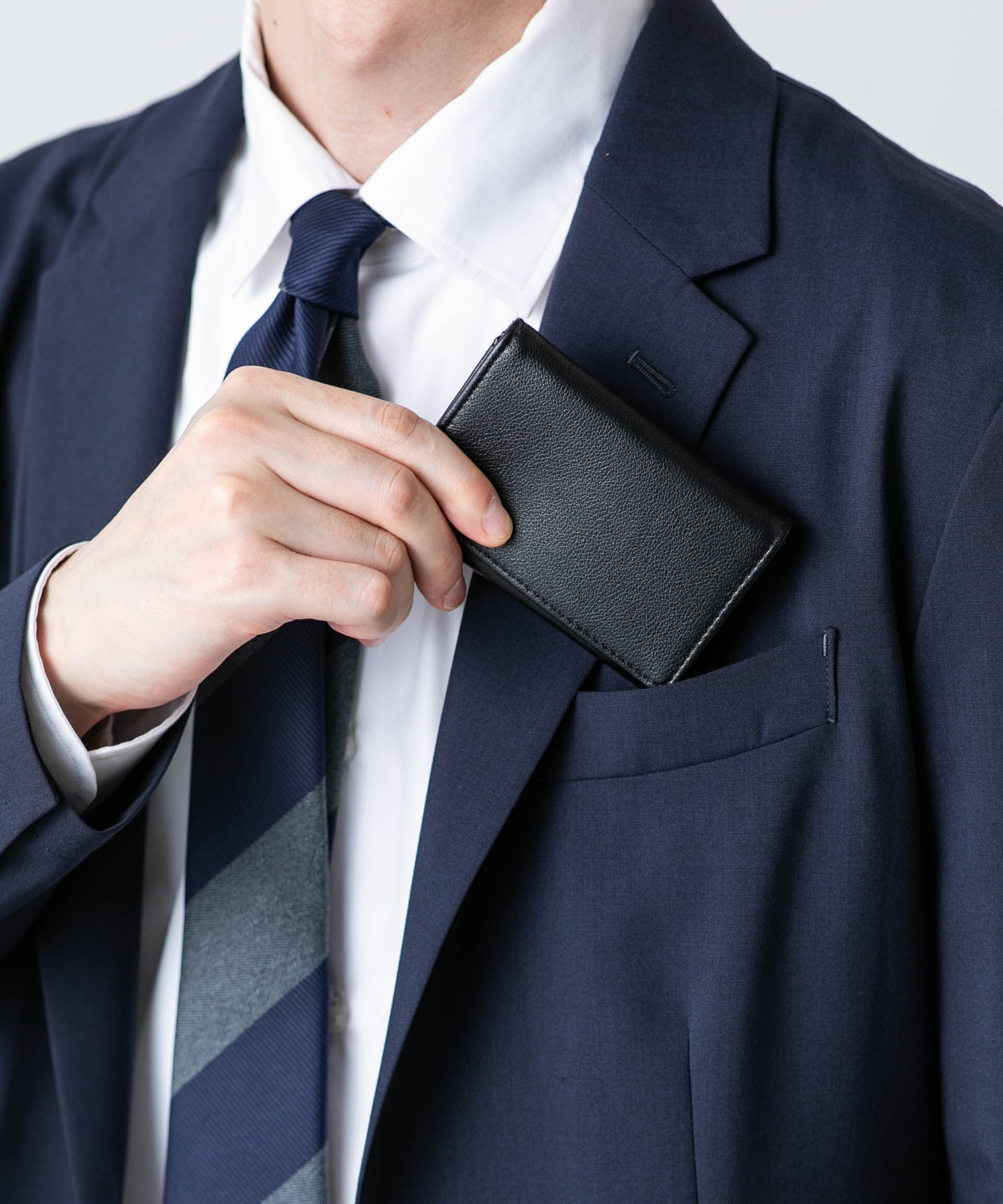 nano･universe「WEB限定/フェイクレザーカードケース」|財布|