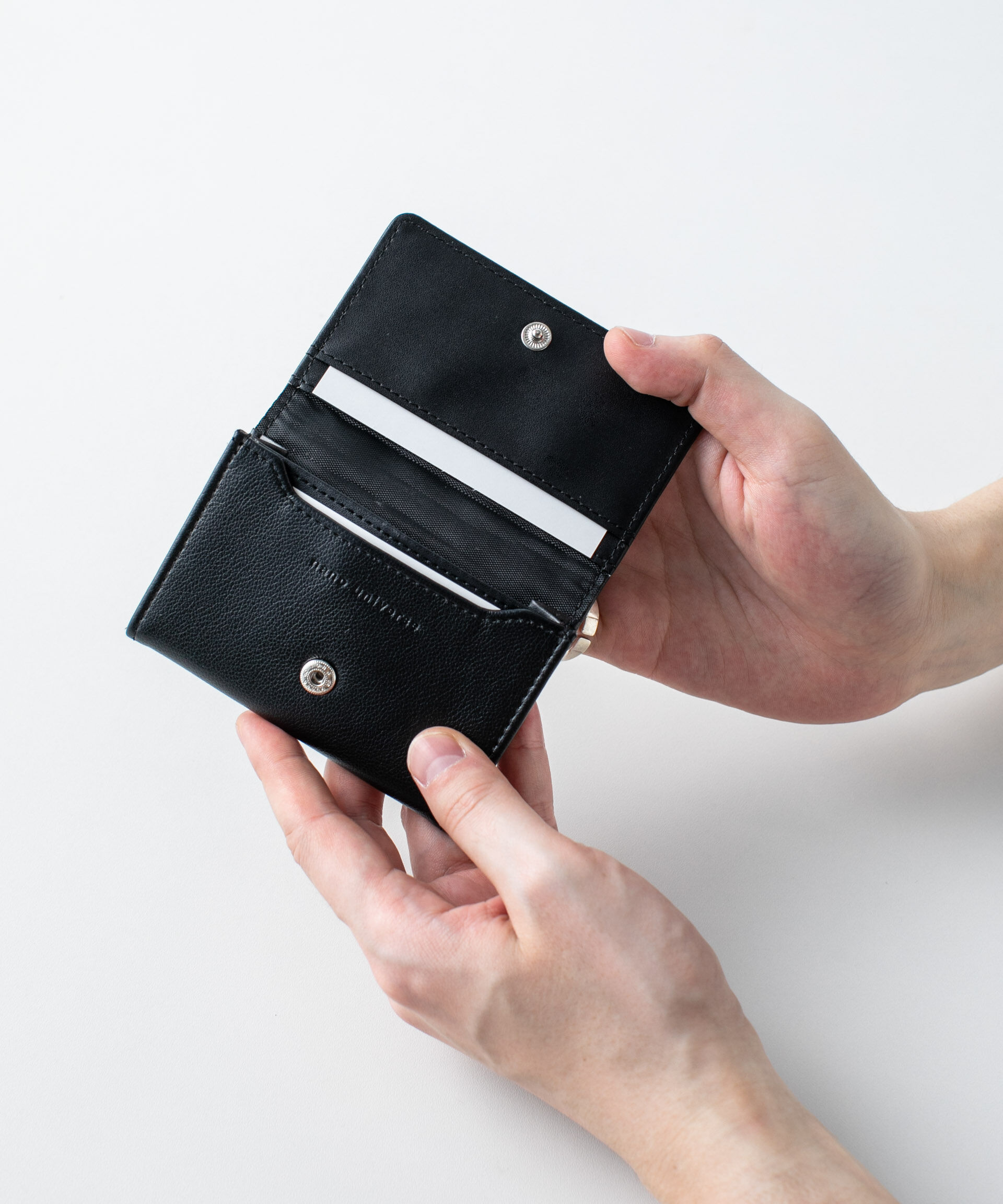 nano･universe「WEB限定/フェイクレザーカードケース」|財布|