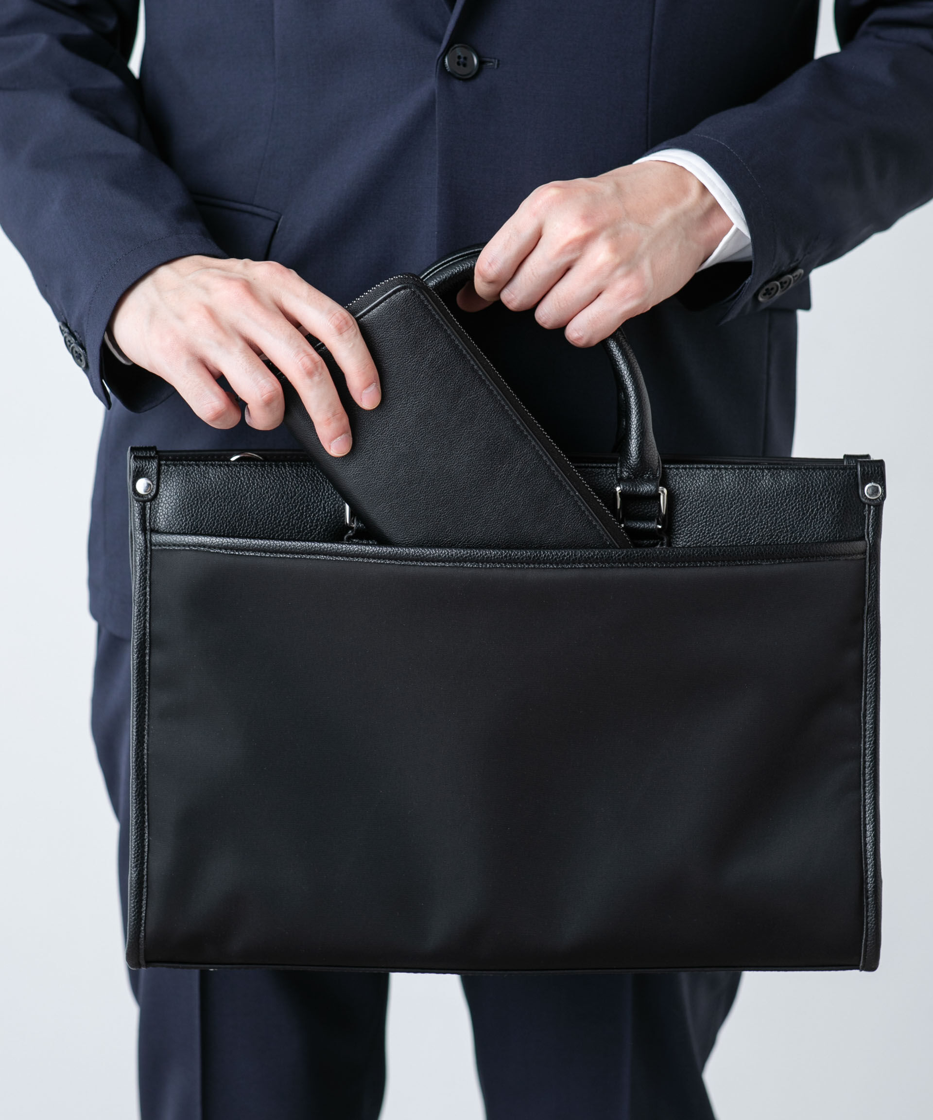 nano･universe「WEB限定/フェイクレザーロングウォレット」|財布|